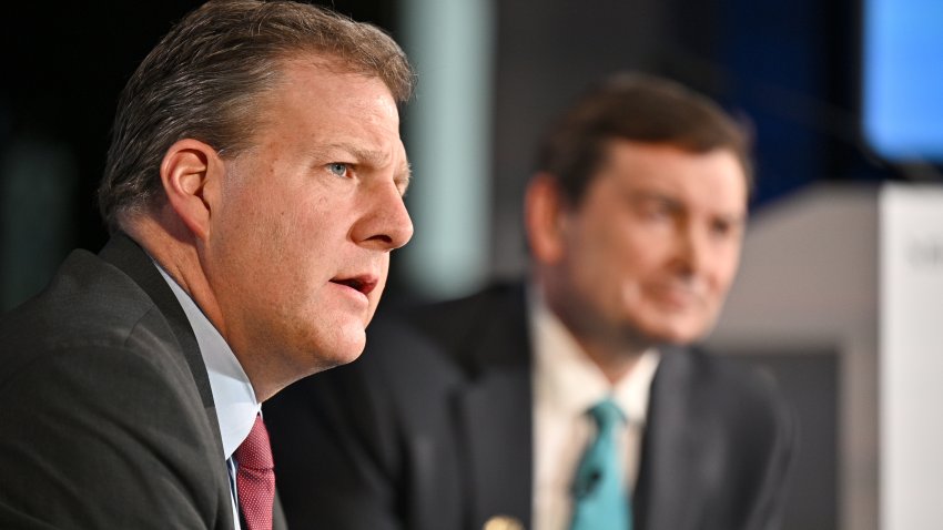 LEXINGTON, KENTUCKY – APRIL 07: Chris Sununu, Governor, State of New Hampshire speaks onstage during the 2022 Concordia Lexington Summit – Day 1 at Lexington Marriott City Center on April 07, 2022 in Lexington, Kentucky. (Photo by Jon Cherry/Getty Images for Concordia )