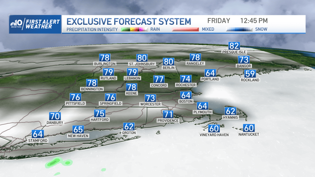 New England Weather: Thunderstorm Threat Looms – NBC Boston
