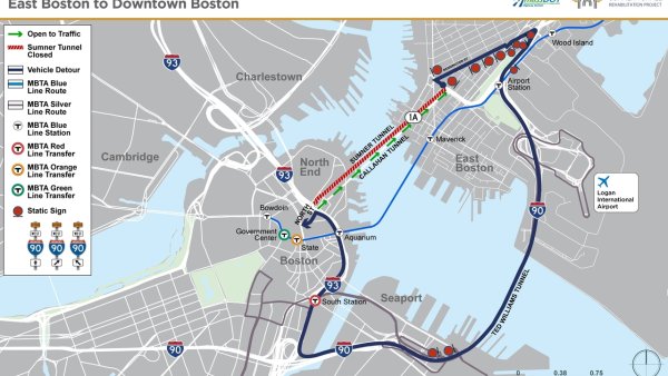 Boston’s Sumner Tunnel Project Will Have Major Traffic Impacts – NBC Boston