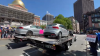 Damaged Cars Paraded Around Mass. State House in Car Repair Cost Protest