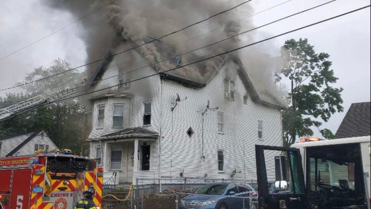 Brockton MA Fire NBC Boston