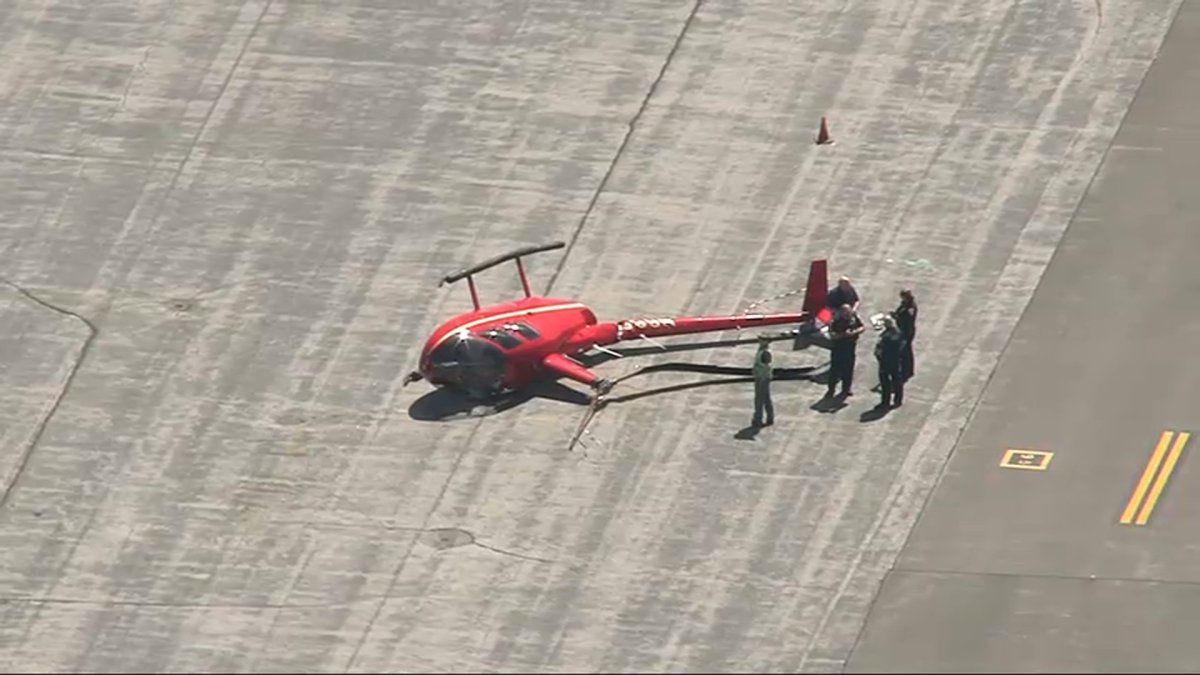 Helicopter Crash at Nashua, NH Airport NBC Boston