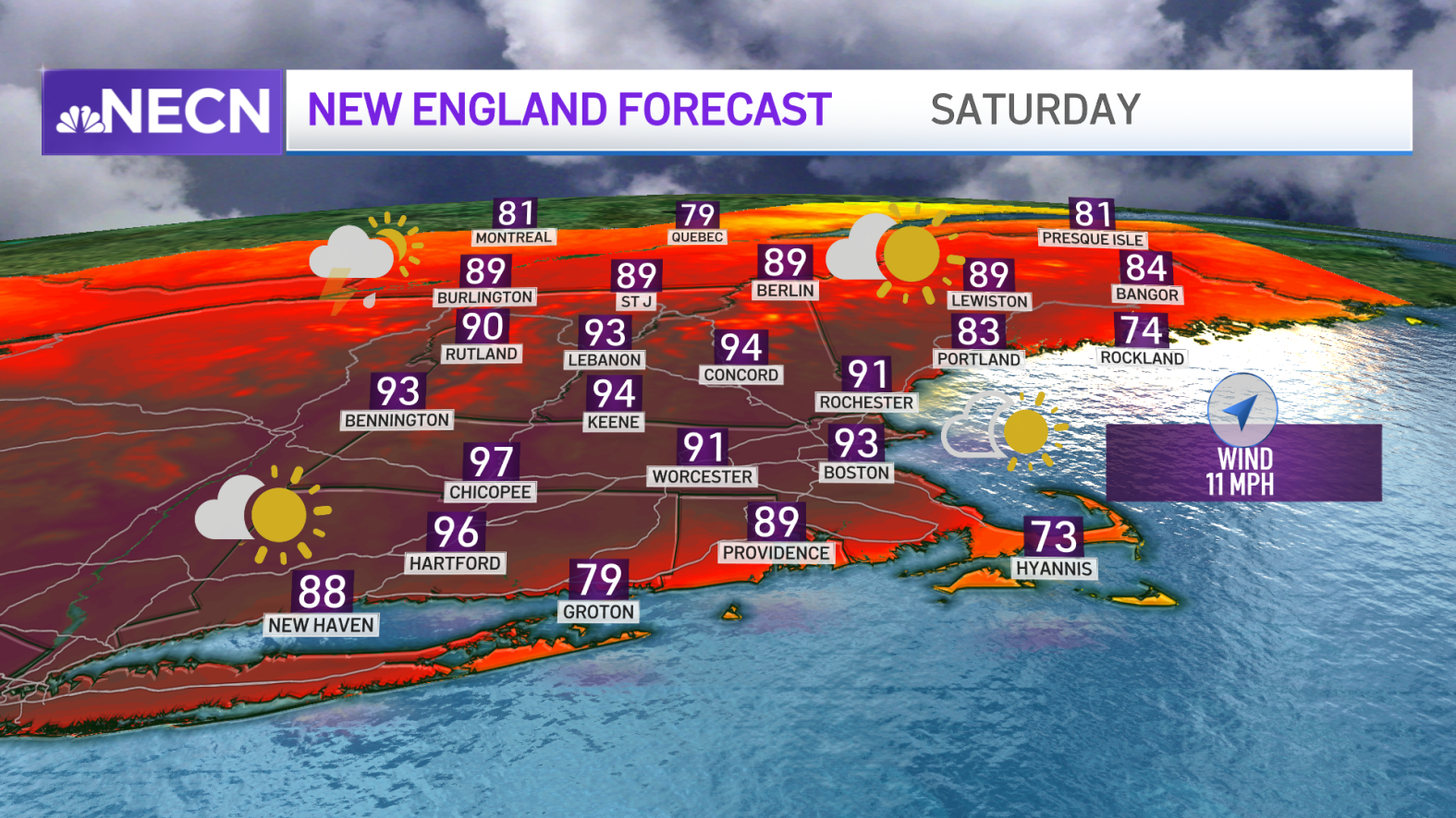 Record Breaking Heat Possible in New England This Weekend NBC Boston