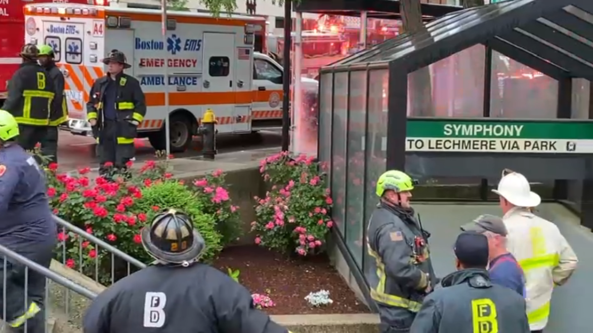 MBTA Symphony Station: Man Hospitalized After Incident – NBC Boston