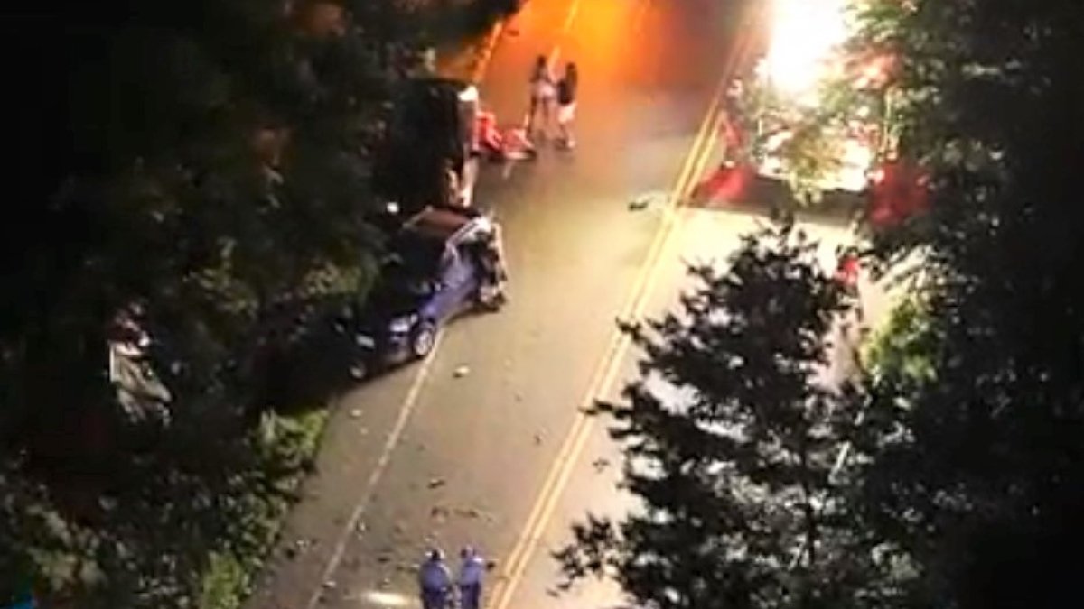 Milton Car Crash One Person Taken to Hospital NBC Boston