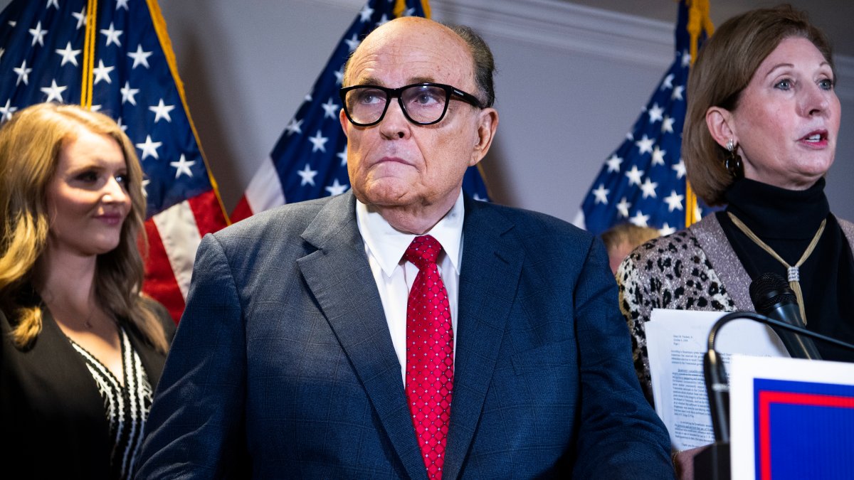 Rudy Giuliani Accused of Offering to Sell Trump Pardons, Lawsuit Says