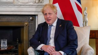 Boris Johnson Hosts The Prime Minister of Estonia