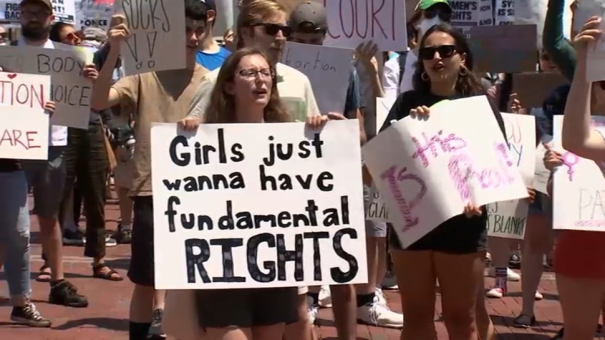 Abortion Rights Protests in Massachusetts Following Roe v. Wade ...