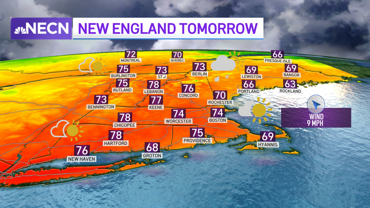New England Weather: Warmer and Drier for the Weekend – NBC Boston