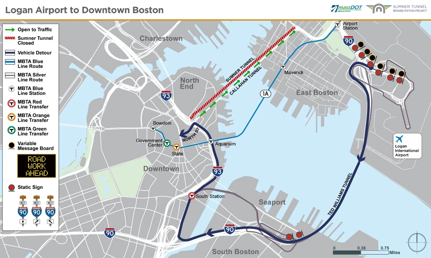 Sumner Tunnel Closure in Boston How Construction Affects Drivers