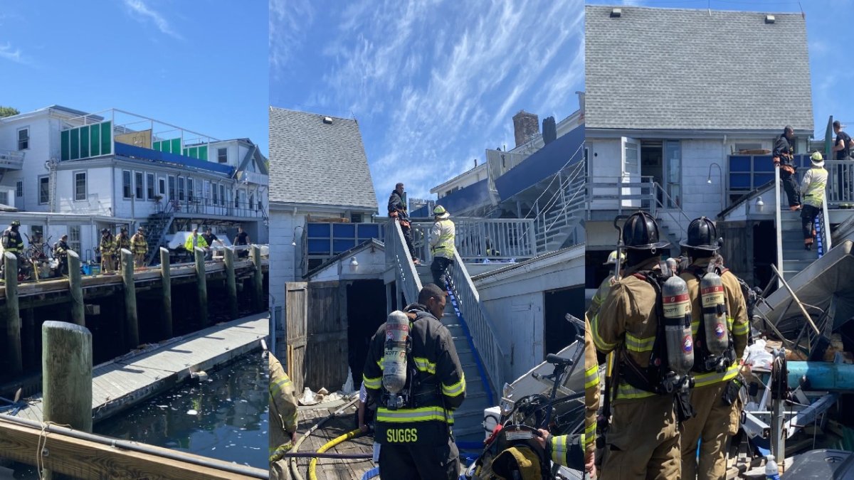 Gloucester, MA, Marina Fire NBC Boston