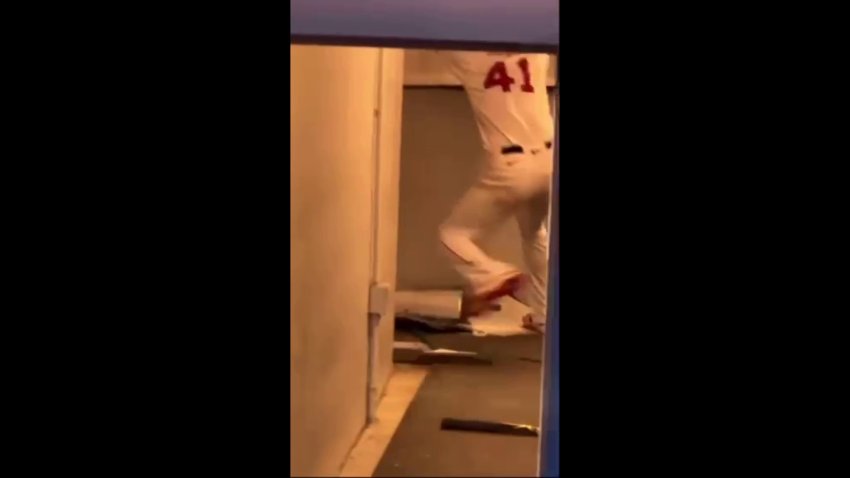 RAW VIDEO: Chris Sale's Dugout Meltdown After Rehab Start Struggle