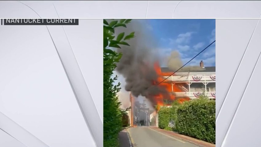 Fire Rips Through Nantucket Hotel