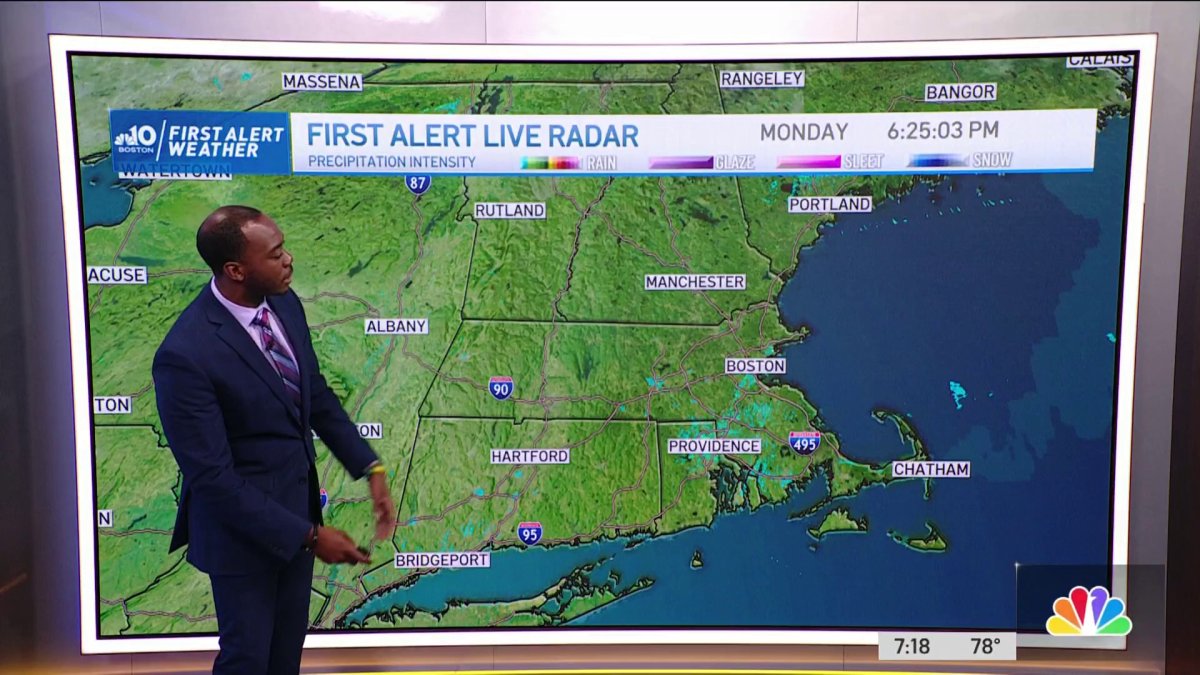 Weather Forecast Breezy Warm Evening Before Potential Storms Tuesday Nbc Boston 