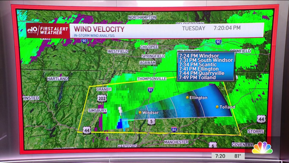 Weather Forecast: Strong Storms Move Through New England – NBC Boston