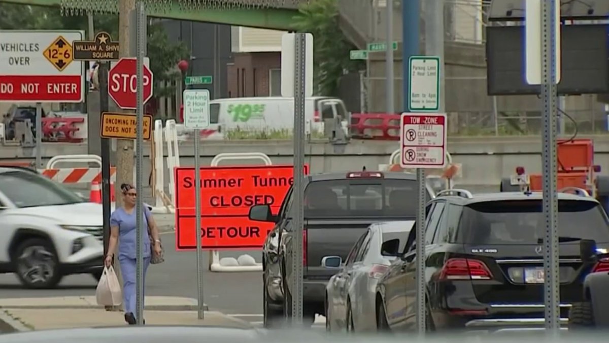 Sumner Tunnel Closure Causing Heavy Traffic NBC Boston