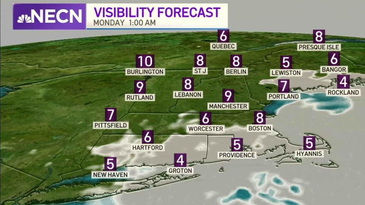 Monday Brings Heavy Rain, Damaging Winds – NBC Boston