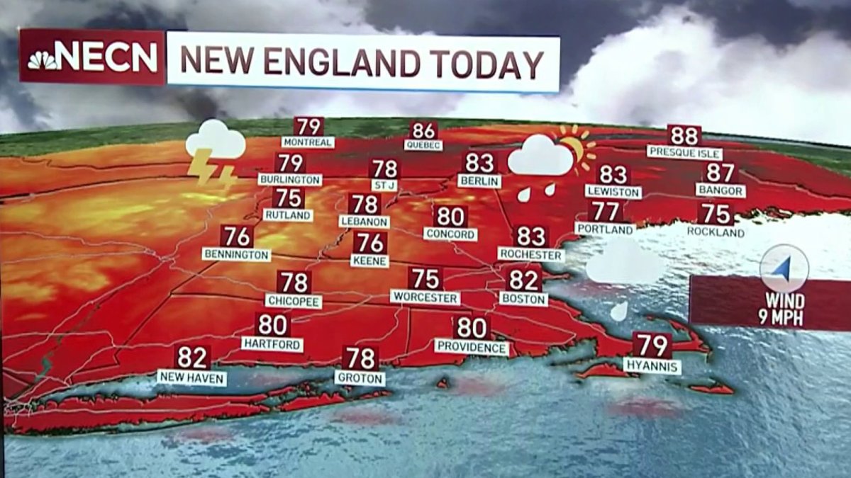 First Alert Weather: Severe Storms Possible Monday – NBC Boston