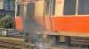 Orange Line Train Catches Fire on Bridge, Passengers Escape Thru Windows