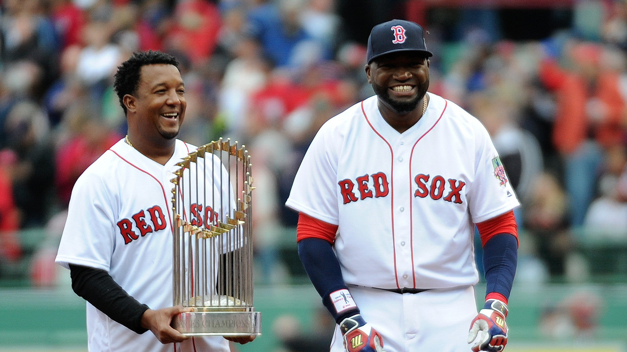 Best boston Red Sox Legends Wakefield and Ortiz Thank You For The