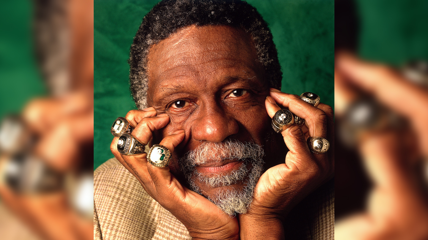 Bill russell sale rings years