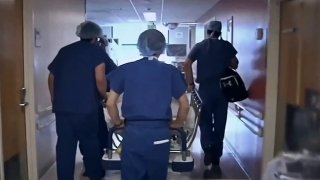 File photo shows medical personnel in a hospital.