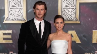 Chris Hemsworth and Natalie Portman