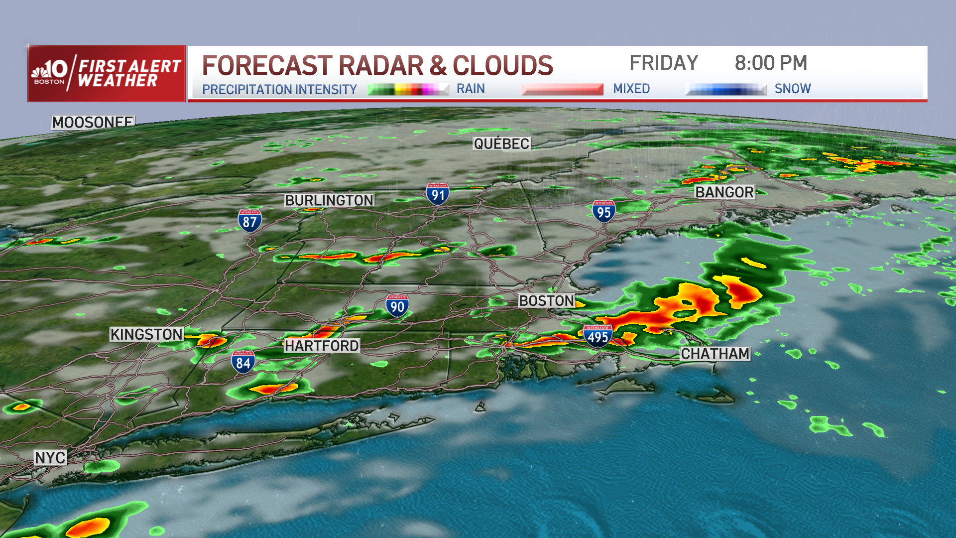TIMELINE: Severe Storms in New England Friday – NBC Boston