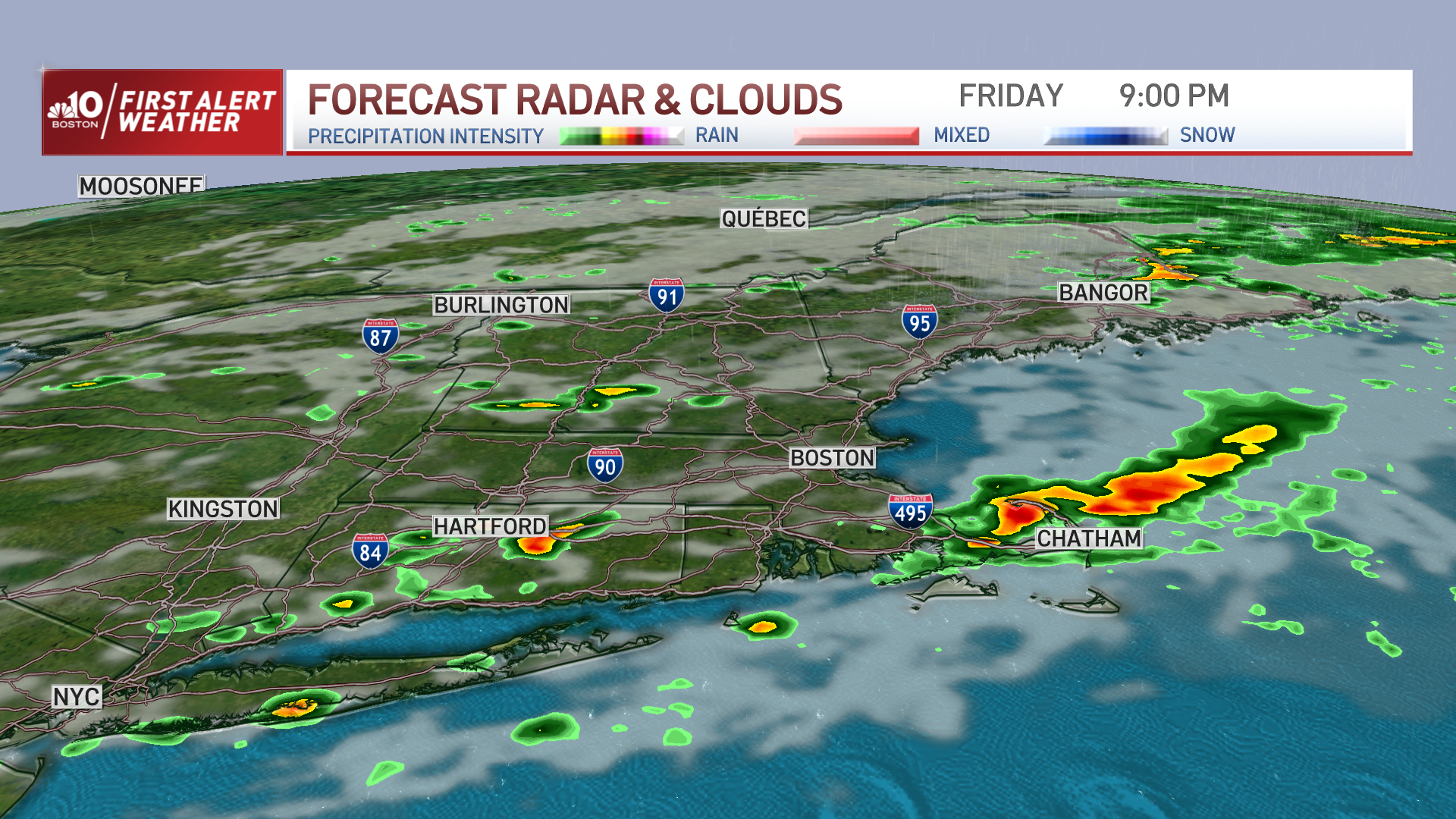 TIMELINE: Severe Storms in New England Friday – NBC Boston