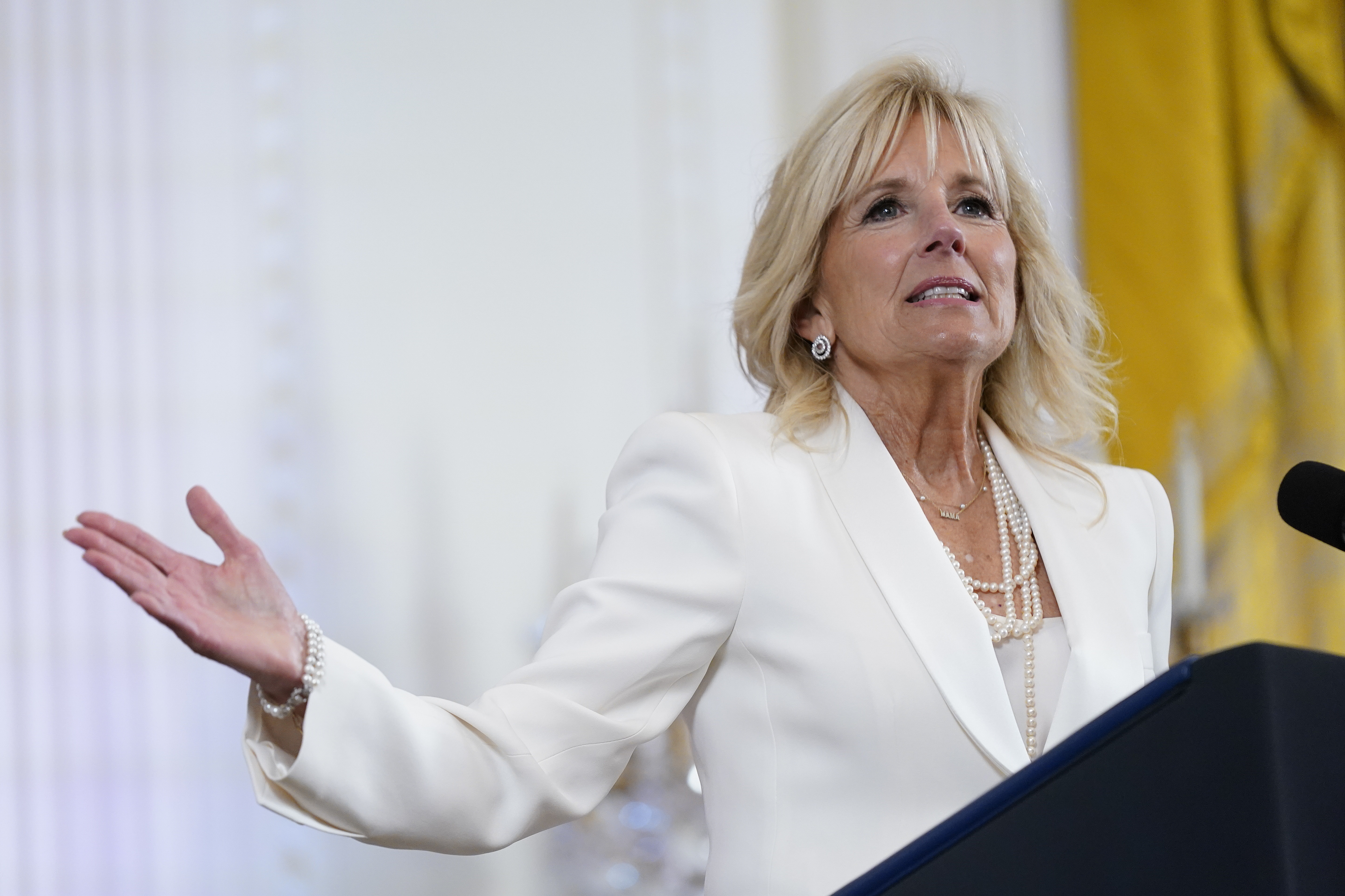 Jill Biden in Massachusetts today and tomorrow NBC Boston