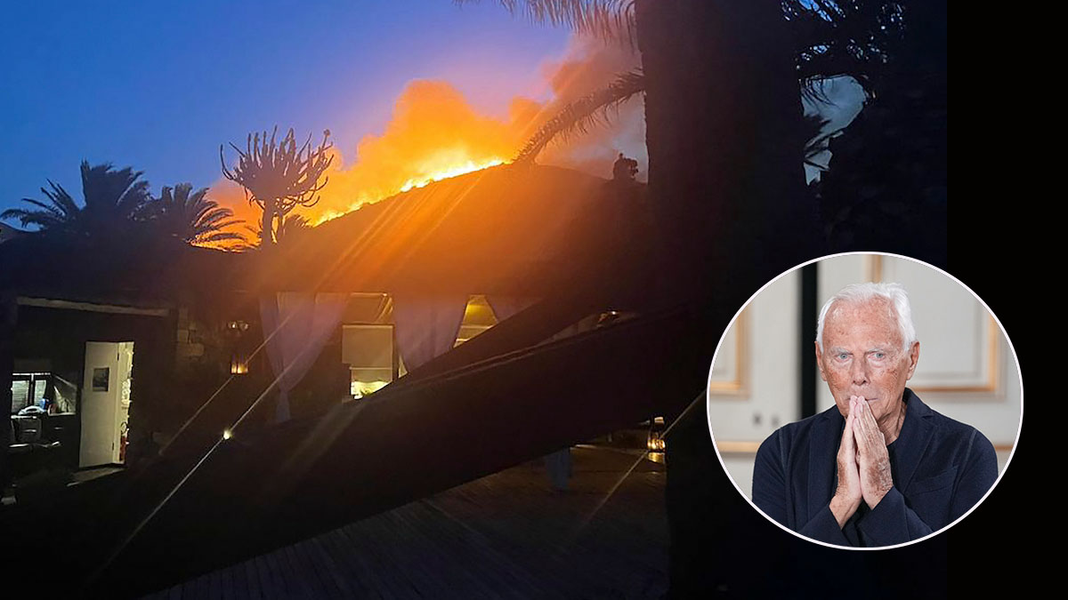 Giorgio Armani e convidados escapam dos incêndios na ilha da Sicília como villa de férias ameaçada por incêndio – NBC Boston