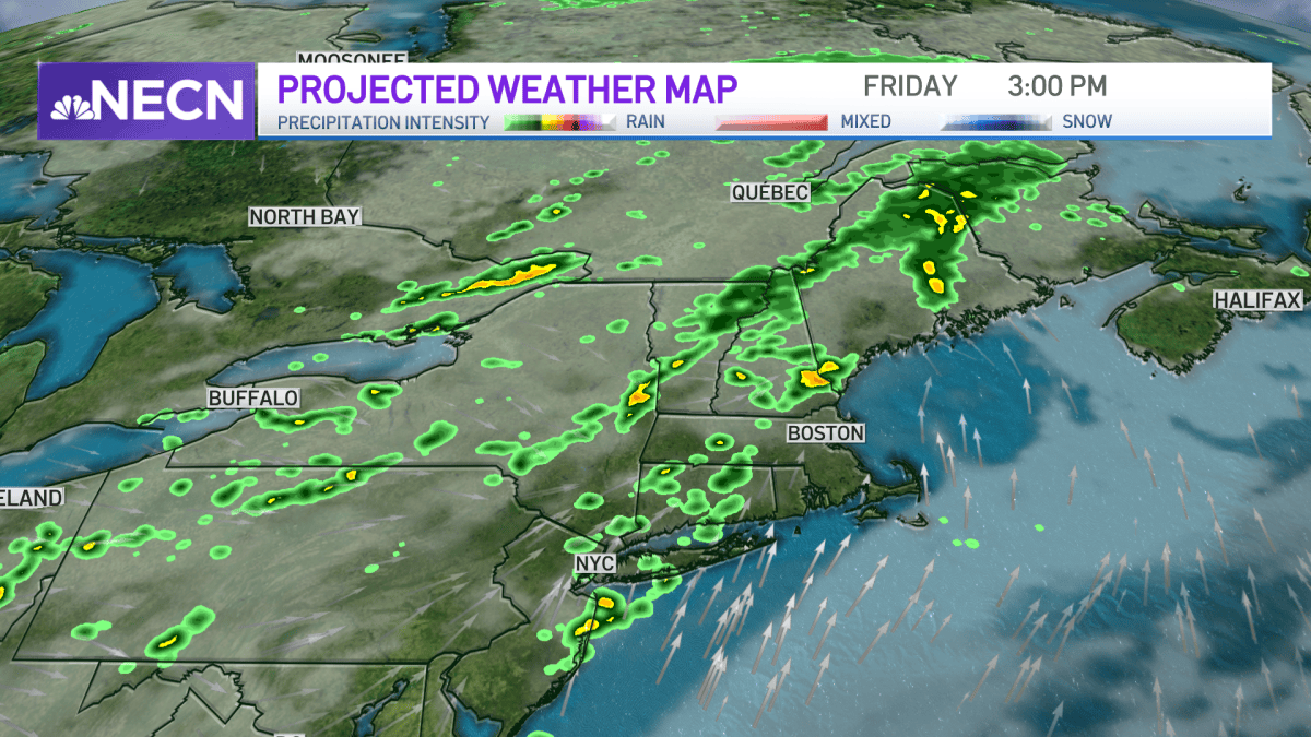 Strong Storms in New England on Friday – NBC Boston