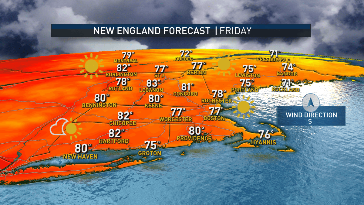 Labor Day Forecast for Massachusetts, New England – NBC Boston