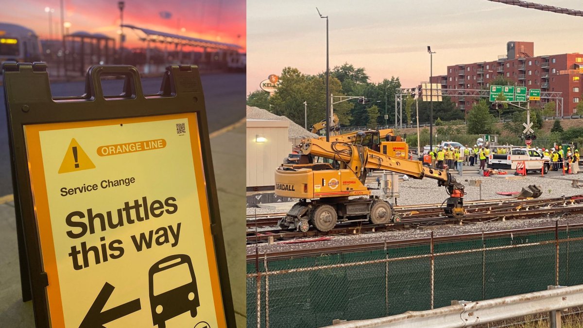 MBTA Shutdown Orange Line Closed, Work Begins, Mayor Wu to Speak NBC