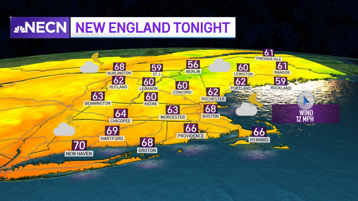 New England Weather: Chance for Heavy Rain Looms Monday – NBC Boston