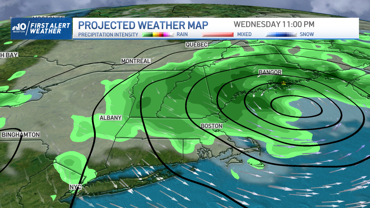 Boston MA Weather Forecast Storm off Coast to Bring Wind, Rain, Waves