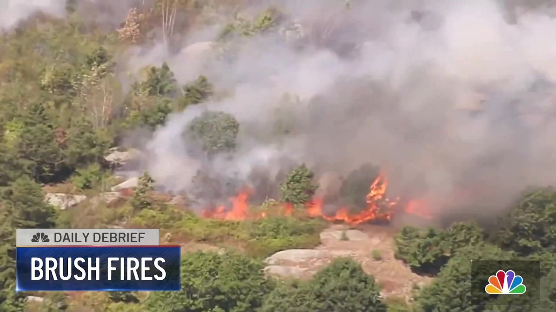 Rising Temperatures Fuel Brush Fires In The Area – NBC Boston