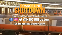 A graphic noting that readers can submit their experience and questions to NBC10 Boston's social media channels and shareit@nbcboston.com