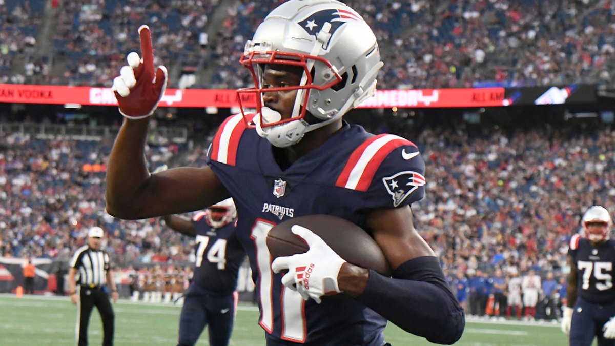 Patriots coach gives update on WR Tyquan Thornton's rehab from preseason  injury 