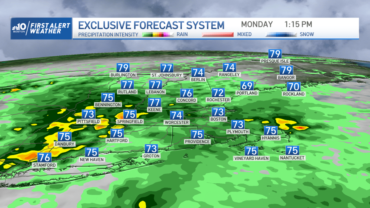 Boston Forecast: Prepare for Rain – NBC Boston