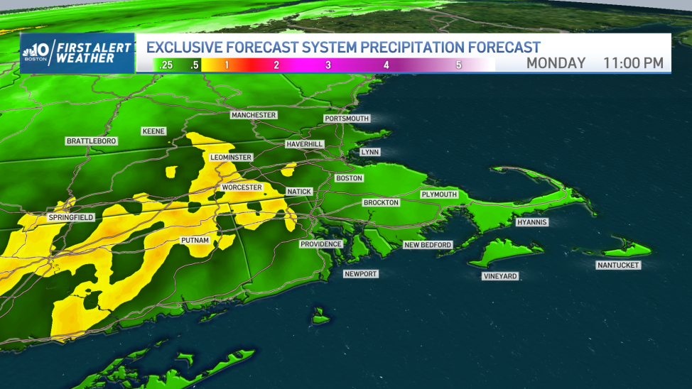 Boston Forecast Prepare for Rain NBC Boston