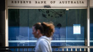 The Reserve Bank of Australia building in Sydney, Australia, on Monday, Sept. 6, 2021.