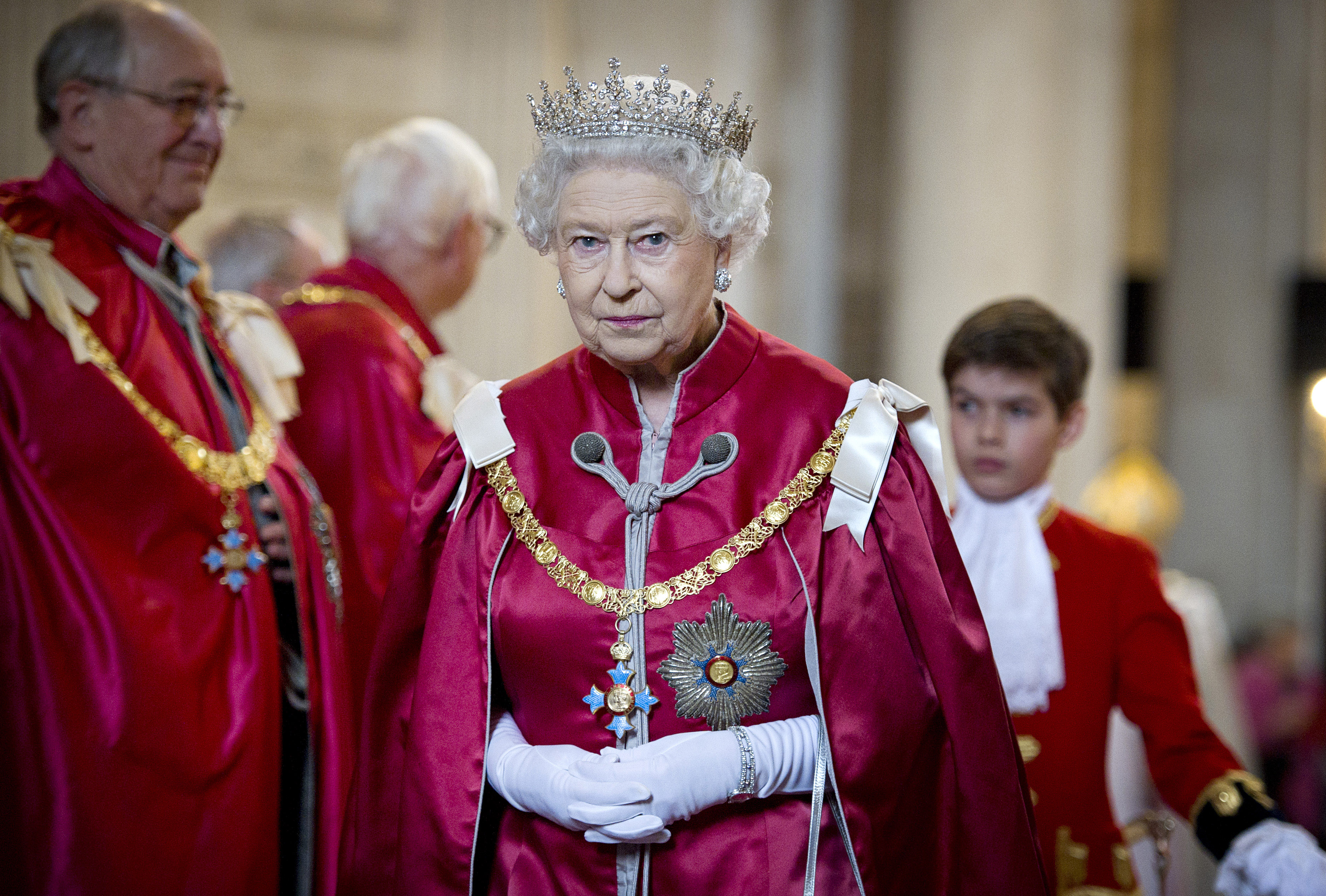 queen elizabeth visits boston