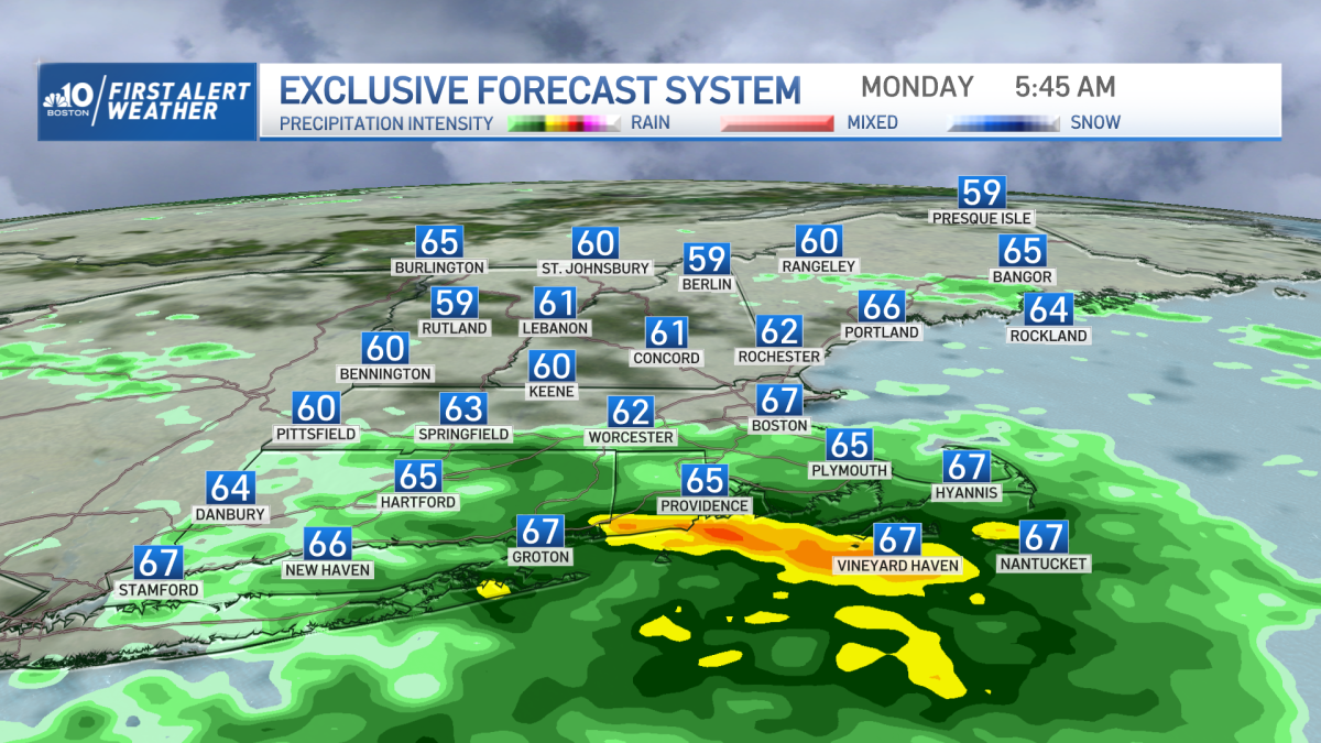 New England Weather Clouds Take Over Sunday Ahead of Shower Threats to