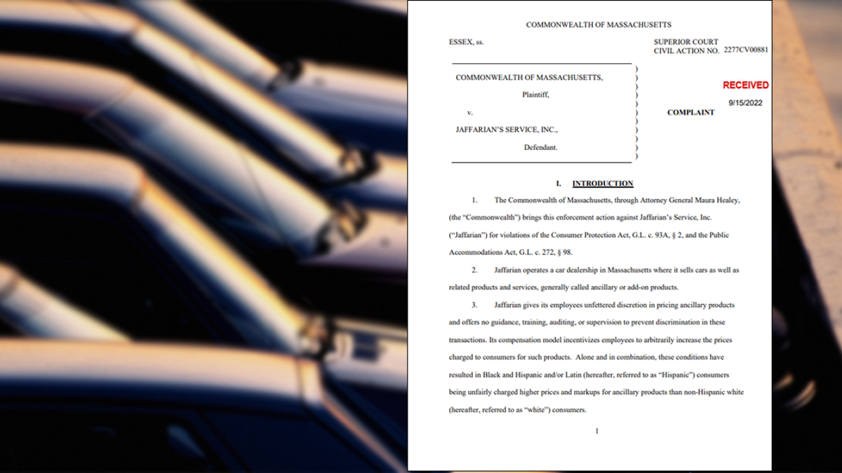 Haverhill, MA Car Dealer Sued for Alleged Price Discrimination NBC Boston