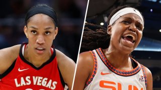 A’ja Wilson will lead the Las Vegas Aces against Jonquel Jones and the Connecticut Sun in the 2022 WNBA Finals.