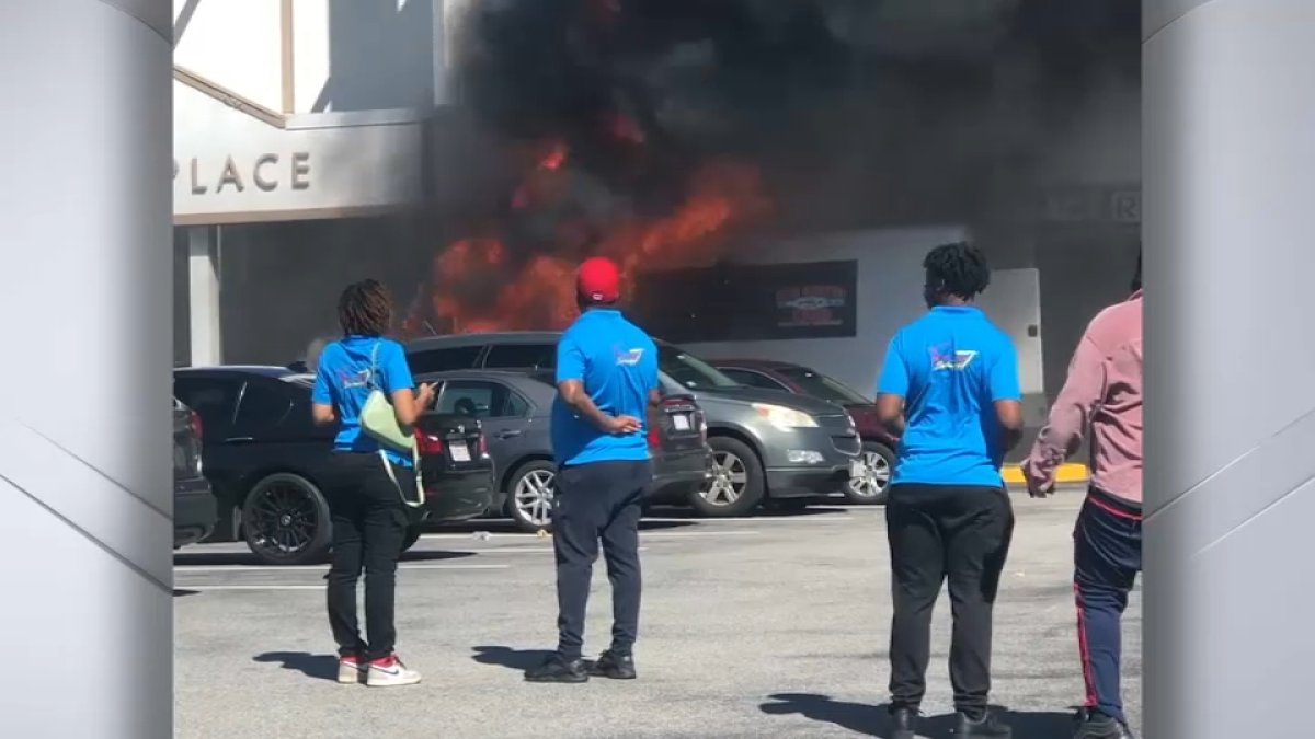 Worcester Fire Bus Catches Fire in Madison Place Parking Lot NBC Boston