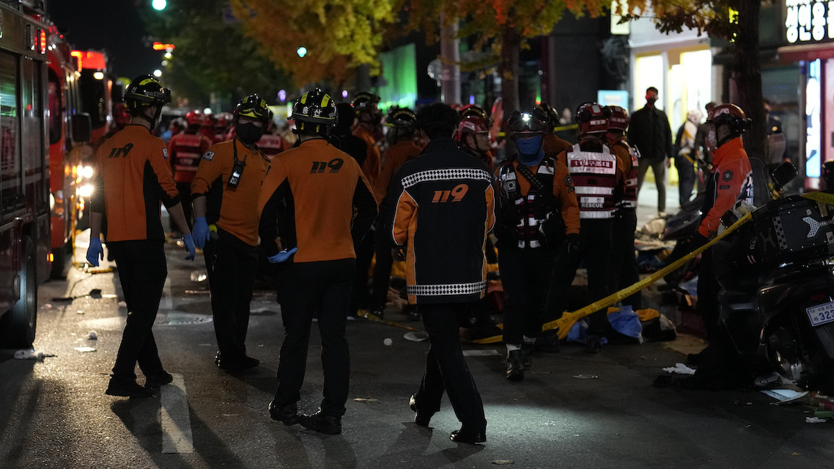 Festivalgoers Crushed By Crowd Surge At Seoul, South Korea Halloween ...