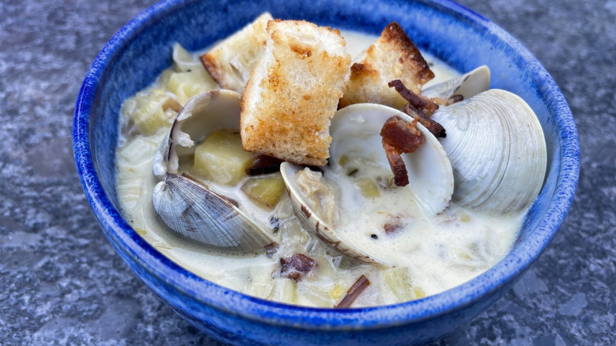 Homemade Cape Ann Clam Chowder Recipe NBC Boston