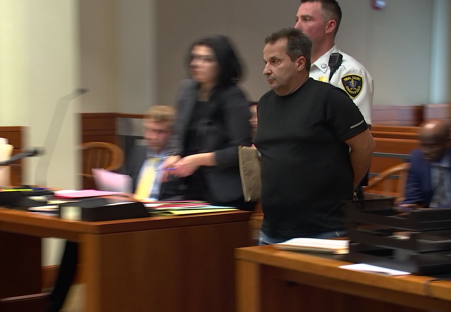 Docchio Leaves Brockton Courtroom in Handcuffs